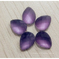 Purple Flat Back Stones Strass Cuentas con escarcha